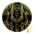 Golden Spiritual Elephant Print Basketball