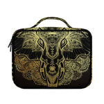 Golden Spiritual Elephant Print Briefcase Bible Bag