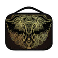 Golden Spiritual Elephant Print Classic Bible Case