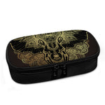 Golden Spiritual Elephant Print Insulin Cooler Travel Case