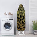 Golden Spiritual Elephant Print Ironing Board Cover