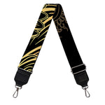 Golden Spiritual Koi Carp Print Bag Strap