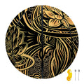 Golden Spiritual Koi Carp Print Basketball