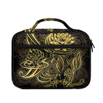 Golden Spiritual Koi Carp Print Briefcase Bible Bag