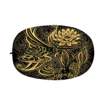 Golden Spiritual Koi Carp Print Car Side Mirror Covers