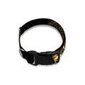 Golden Spiritual Koi Carp Print Dog Collar