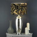 Golden Spiritual Koi Carp Print Drum Lamp Shade
