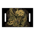 Golden Spiritual Koi Carp Print Golf Cart Seat Cover