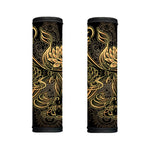 Golden Spiritual Koi Carp Print Handle Covers