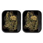 Golden Spiritual Koi Carp Print Handle Covers