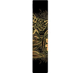 Golden Spiritual Koi Carp Print Table Runner