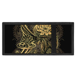 Golden Spiritual Koi Carp Print Trifold Wallet