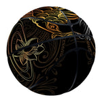 Golden Spiritual Koi Fish Print Basketball