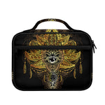Golden Spiritual Lotus Print Briefcase Bible Bag