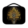 Golden Spiritual Lotus Print Classic Bible Case