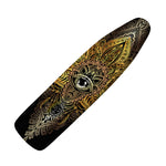Golden Spiritual Lotus Print Ironing Board Cover