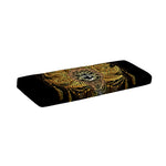 Golden Spiritual Lotus Print Piano Keyboard Cover