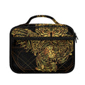 Golden Spiritual Owl Print Briefcase Bible Bag
