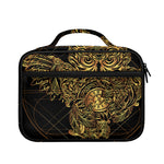 Golden Spiritual Owl Print Briefcase Bible Bag