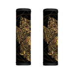 Golden Spiritual Owl Print Handle Covers