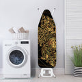 Golden Spiritual Owl Print Ironing Board Cover