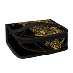 Golden Spiritual Owl Print Small Lunch Bag