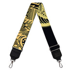 Golden Spiritual Stingray Print Bag Strap