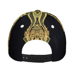 Golden Spiritual Stingray Print Baseball Cap