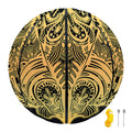 Golden Spiritual Stingray Print Basketball