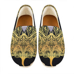 Golden Spiritual Stingray Print Casual Shoes