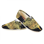 Golden Spiritual Stingray Print Casual Shoes