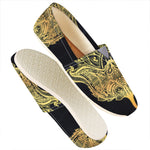 Golden Spiritual Stingray Print Casual Shoes