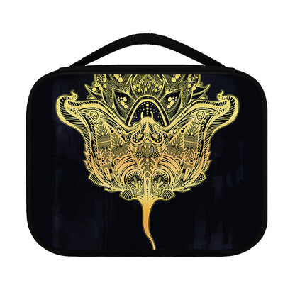 Golden Spiritual Stingray Print Classic Bible Case