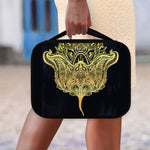 Golden Spiritual Stingray Print Classic Bible Case