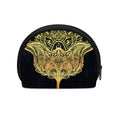 Golden Spiritual Stingray Print Coin Purse