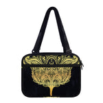 Golden Spiritual Stingray Print Double Strap Bible Bag