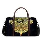 Golden Spiritual Stingray Print Duffle Bag