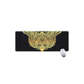 Golden Spiritual Stingray Print Extended Mouse Pad