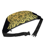 Golden Spiritual Stingray Print Fanny Pack