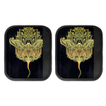 Golden Spiritual Stingray Print Handle Covers