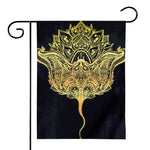 Golden Spiritual Stingray Print House Flag