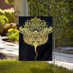 Golden Spiritual Stingray Print House Flag