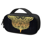 Golden Spiritual Stingray Print Insulin Cooler Travel Case