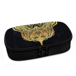 Golden Spiritual Stingray Print Insulin Cooler Travel Case