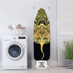 Golden Spiritual Stingray Print Ironing Board Cover