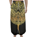 Golden Spiritual Stingray Print Lantern Pants