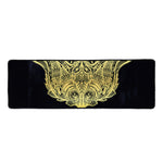 Golden Spiritual Stingray Print Long Kitchen Mat