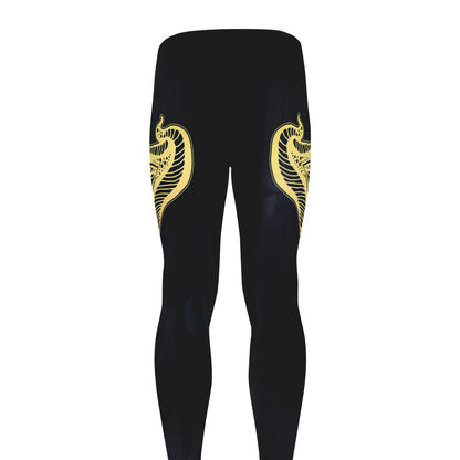 Golden Spiritual Stingray Print Men's leggings