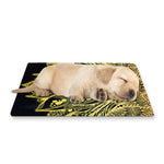 Golden Spiritual Stingray Print Pet Cooling Mat Cover