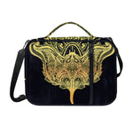 Golden Spiritual Stingray Print Shoulder Strap Bible Bag